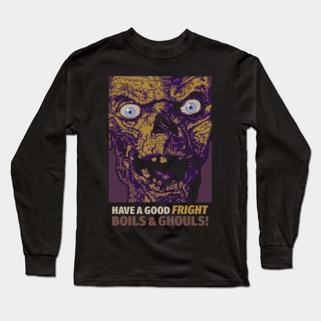 Boils & Ghouls Long Sleeve T-Shirt by jaredBdesign